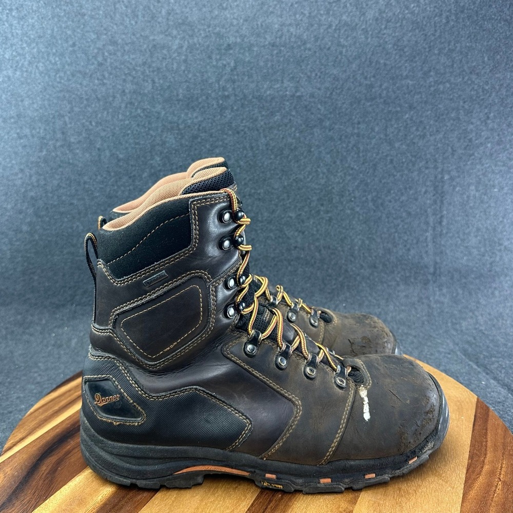 Danner Men's 10D Vicious 8" Composite Toe Gore Tex Vibram Work Boots 13868